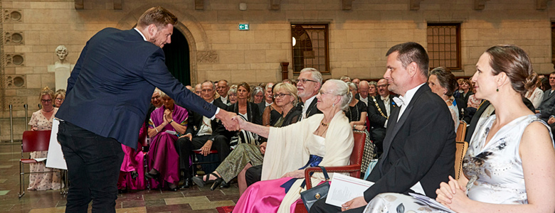 Ungt cater-talent bliver hædret med prestigefyldt medalje