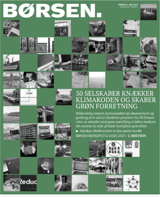 Compass Group blandt Børsen Bæredygtig cases Compass Group